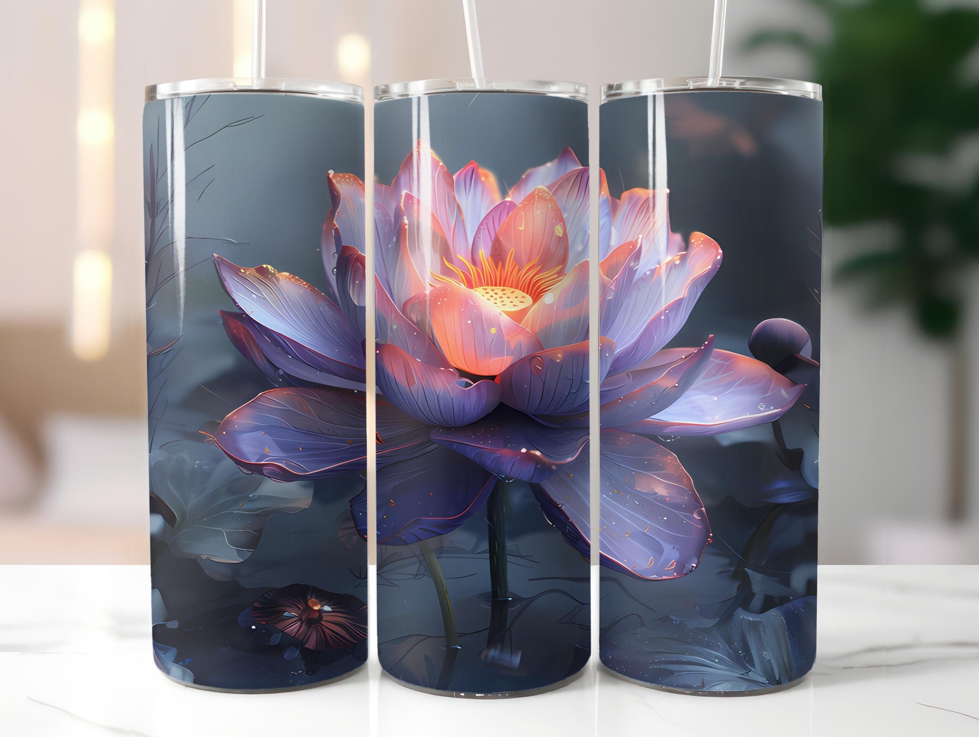 Pastel Flowers Tumbler Wrap - CraftNest - Digital Crafting and Art