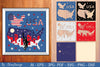 Patriotic Shadow Box USA 3D Layered SVG Bundle