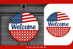 Patriotic Sign Laser Cut SVG Bundle - Clipart Bundle - CraftNest - Digital Crafting and Art