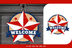 Patriotic Sign Laser Cut SVG Bundle - CraftNest - Digital Crafting and Art