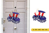 Patriotic Welcome Sign Clipart Bundle