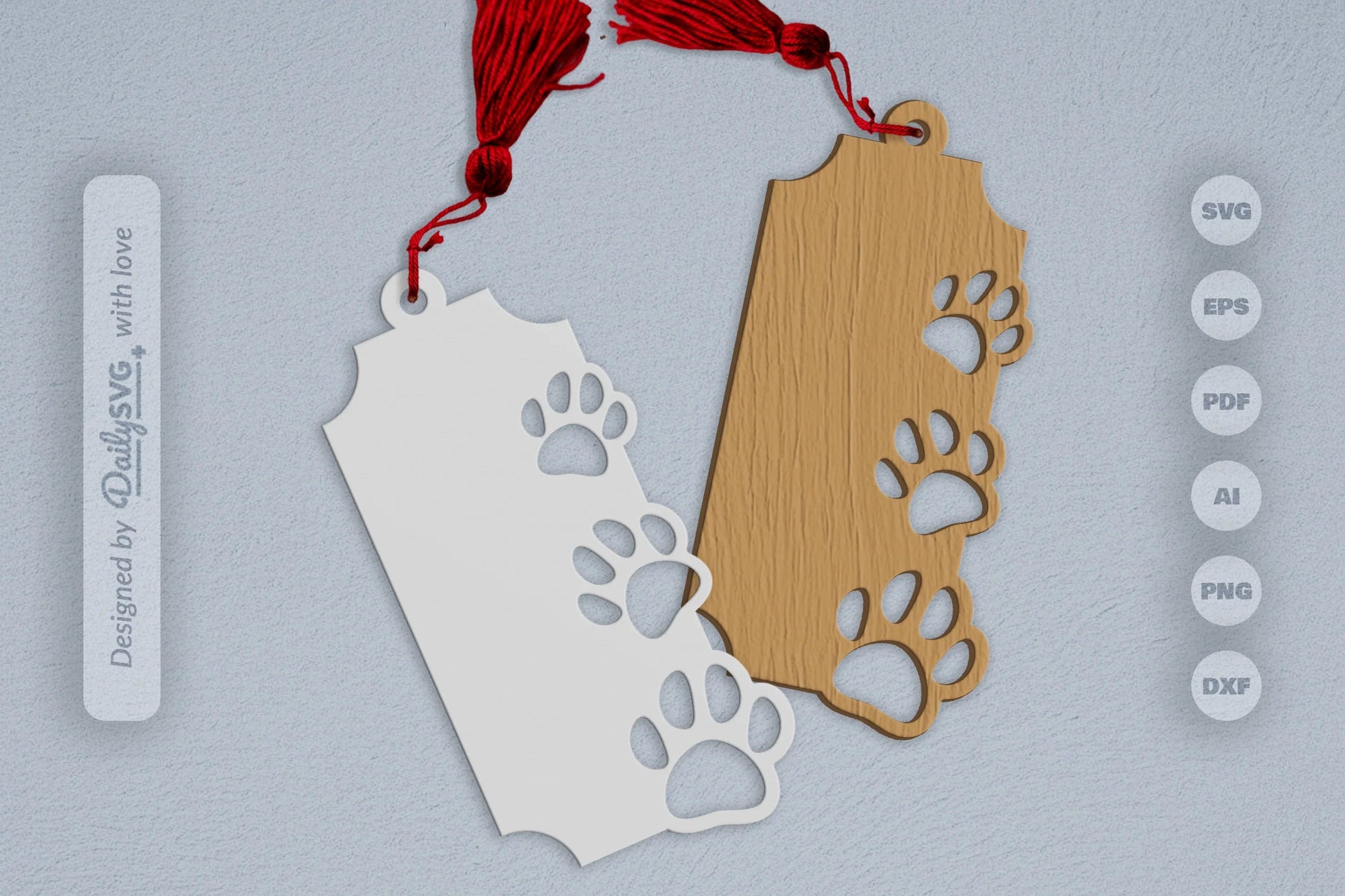 SVG Paw Print SVG Bundle for Crafts and Designs - CraftNest - Digital Crafting and Art