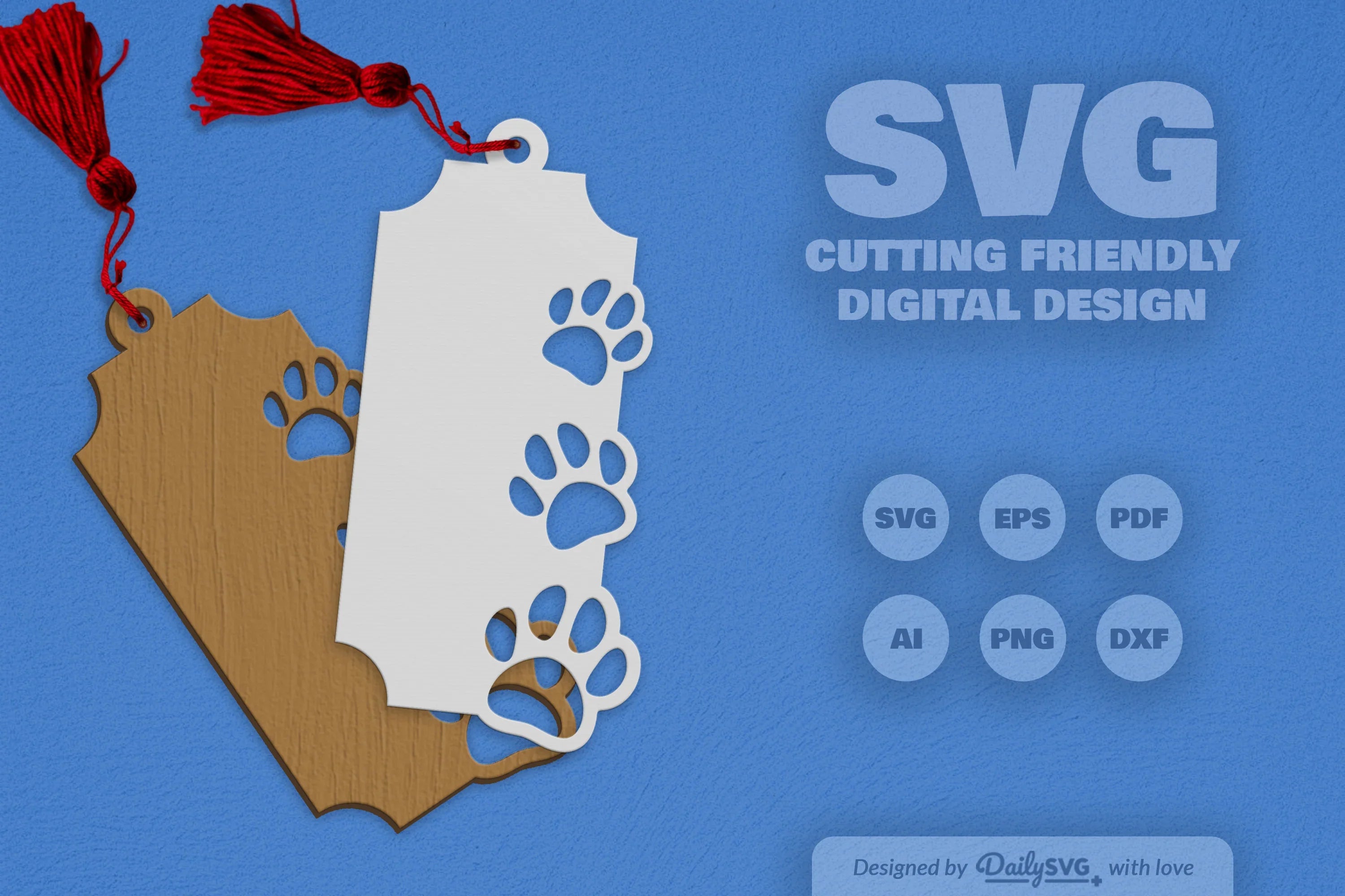 SVG Paw Print SVG Bundle for Crafts and Designs - CraftNest - Digital Crafting and Art