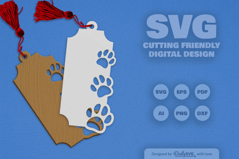 SVG Paw Print SVG Bundle for Crafts and Designs - CraftNest - Digital Crafting and Art