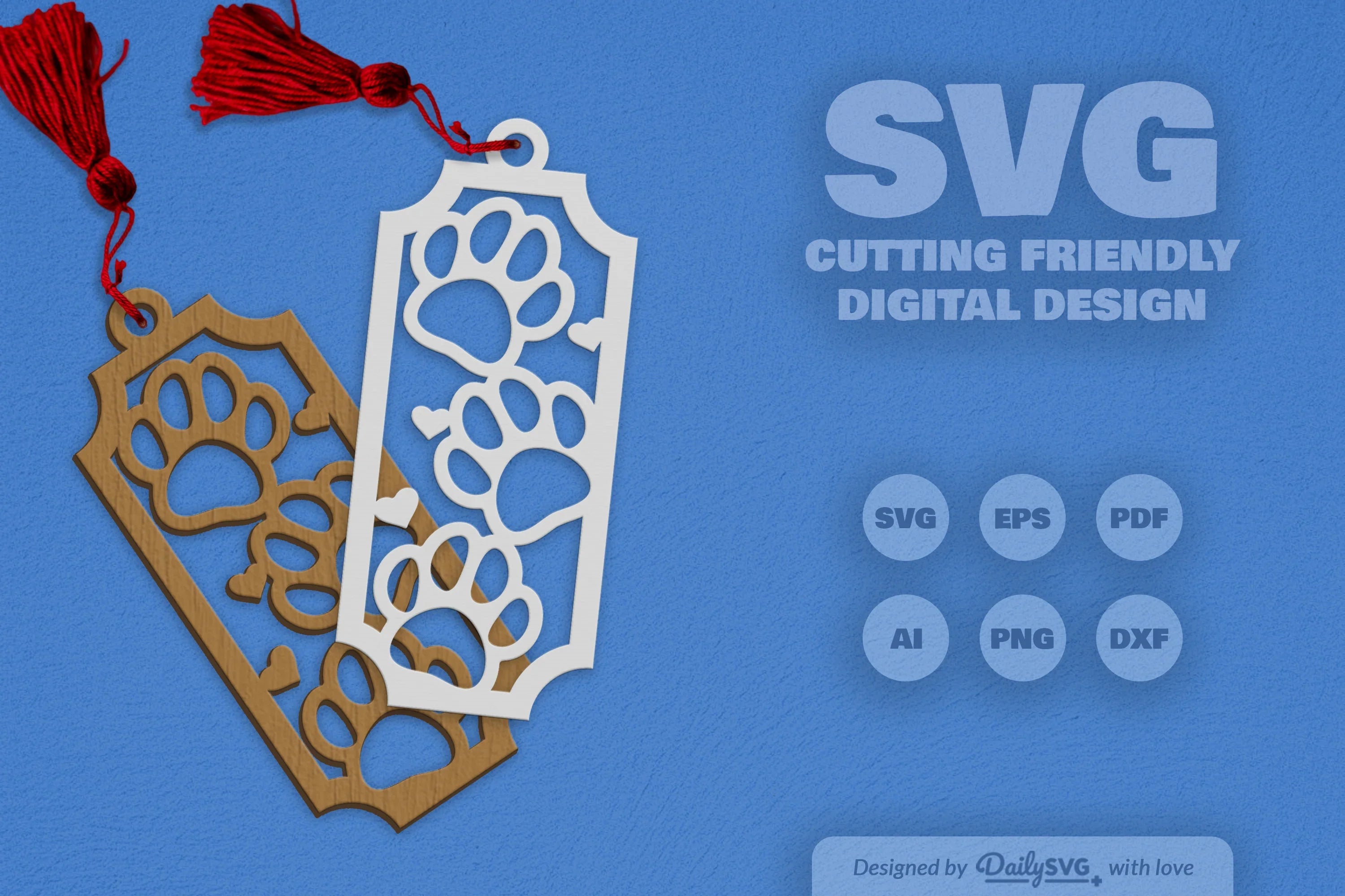 SVG Paw SVG Bundle Collection 3 - CraftNest - Digital Crafting and Art