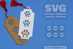 Paw SVG Bundle for Crafting 5 - CraftNest - Digital Crafting and Art