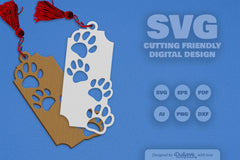 Paw Print SVG Bundle for Crafting - CraftNest - Digital Crafting and Art