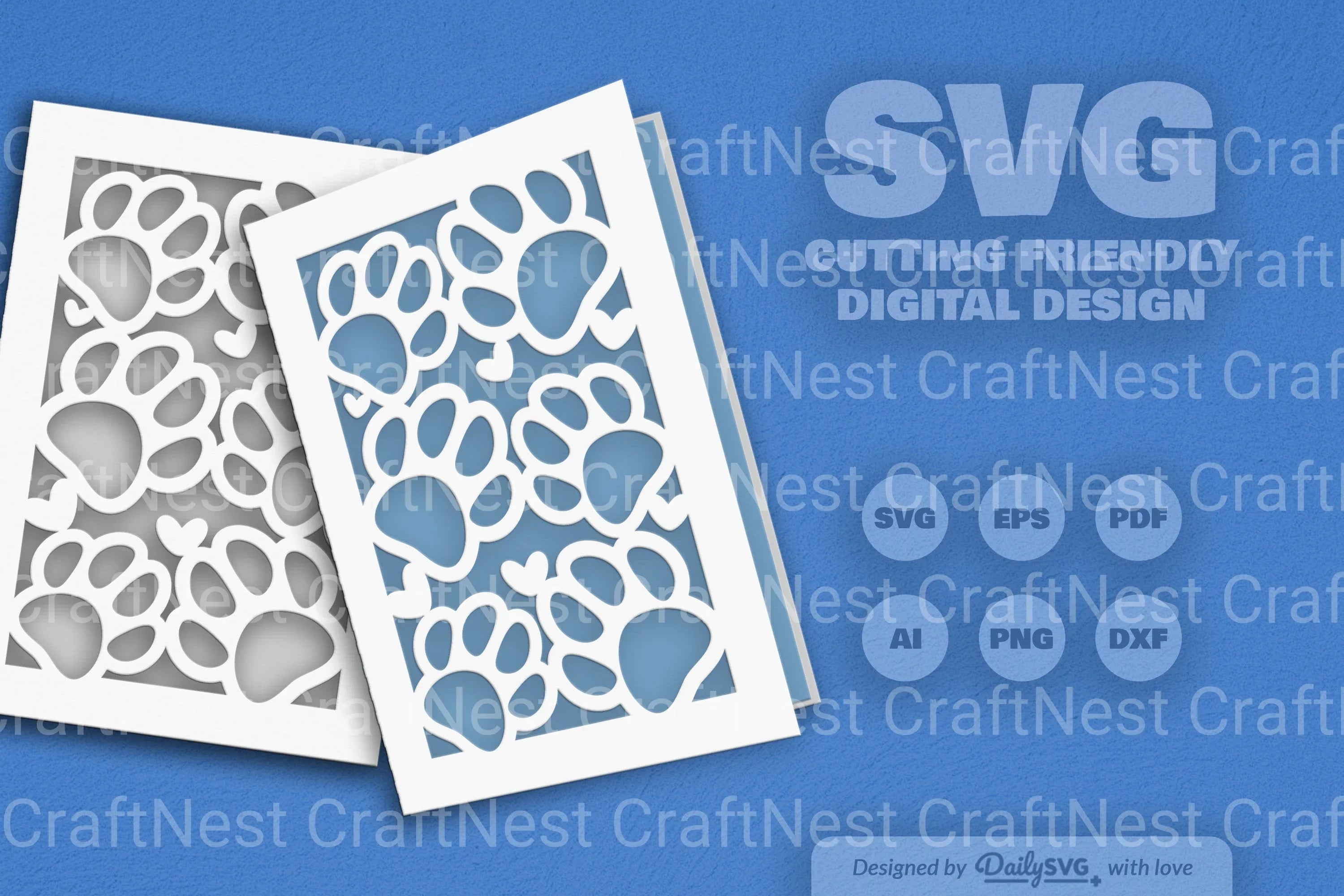 Paw SVG Bundle: Ultimate Pet Care Essentials