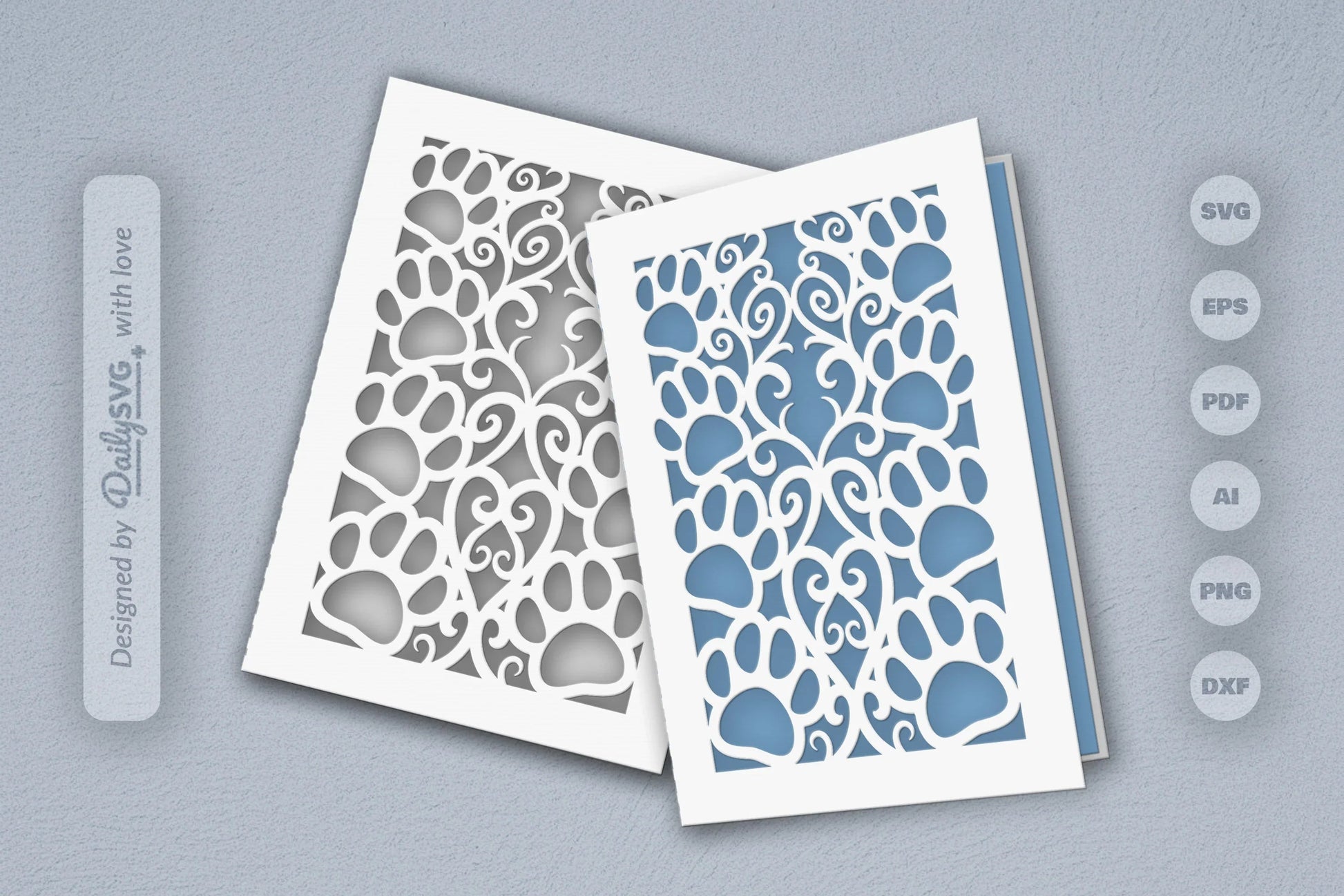 Paw SVG Bundle: Essential Pet Care Collection 1 - CraftNest - Digital Crafting and Art