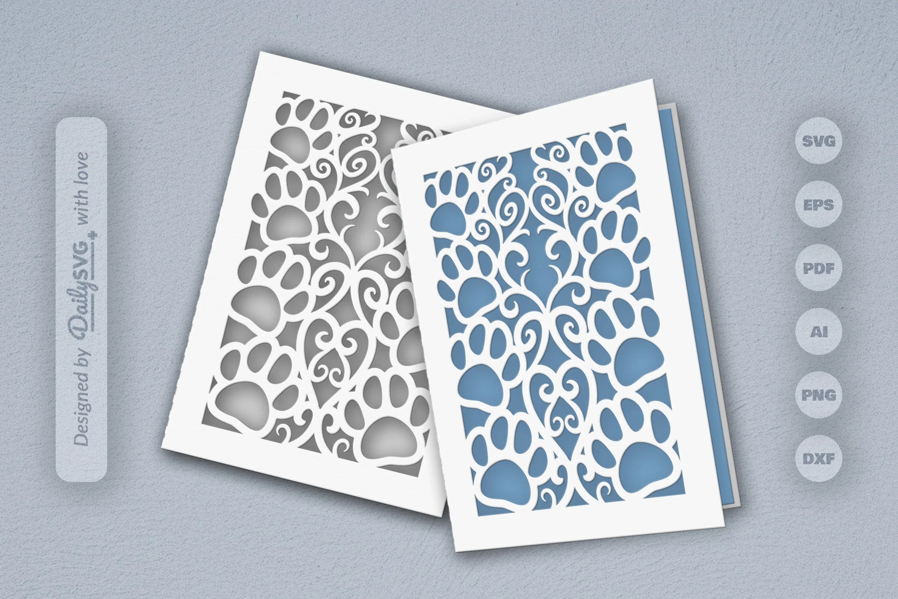 Paw SVG Bundle: Essential Pet Care Collection 1 - CraftNest - Digital Crafting and Art