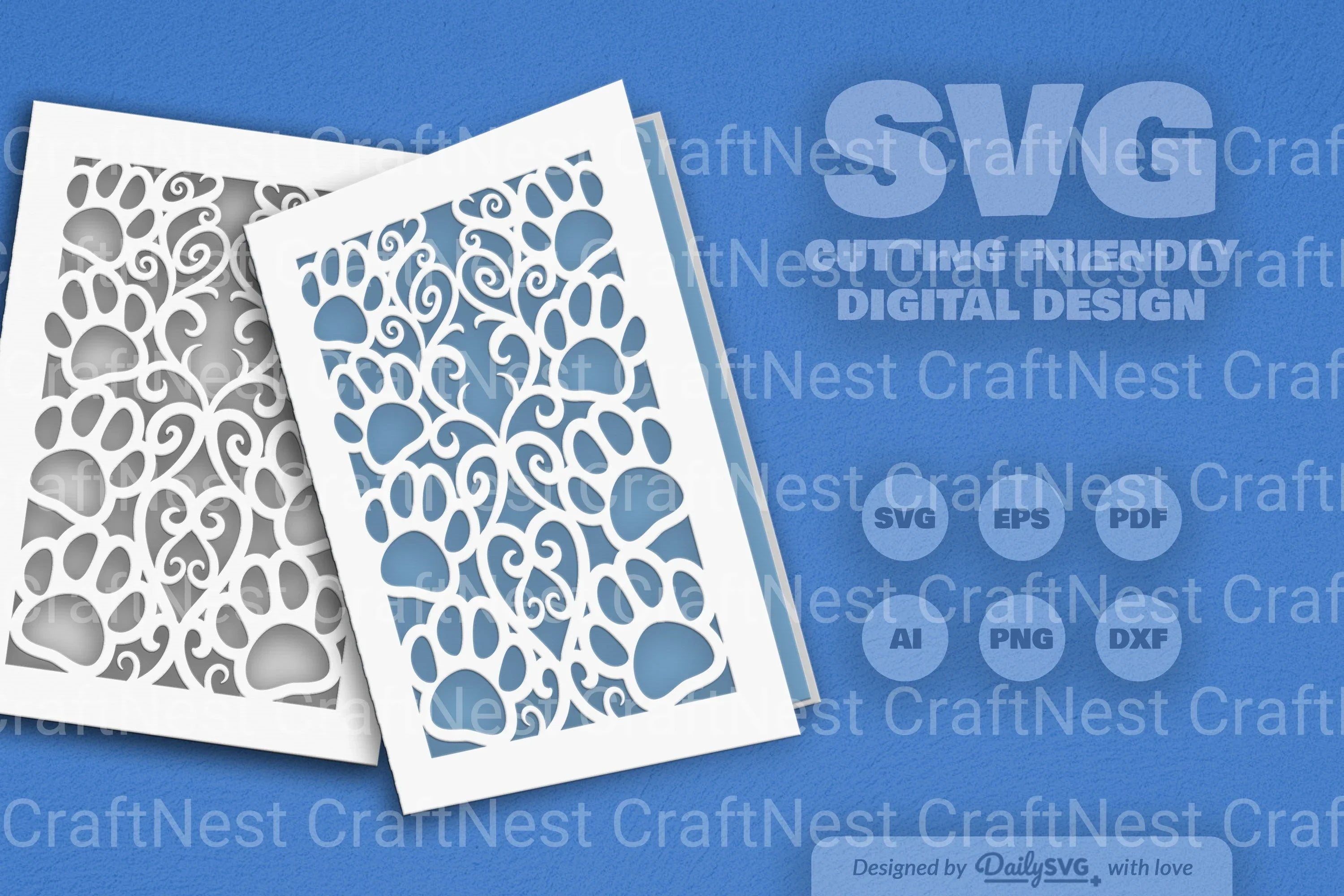 Paw SVG Bundle: Essential Pet Care Collection