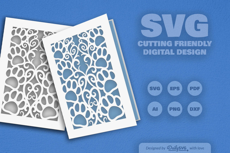 Paw SVG Bundle: Essential Pet Care Collection 1 - CraftNest - Digital Crafting and Art
