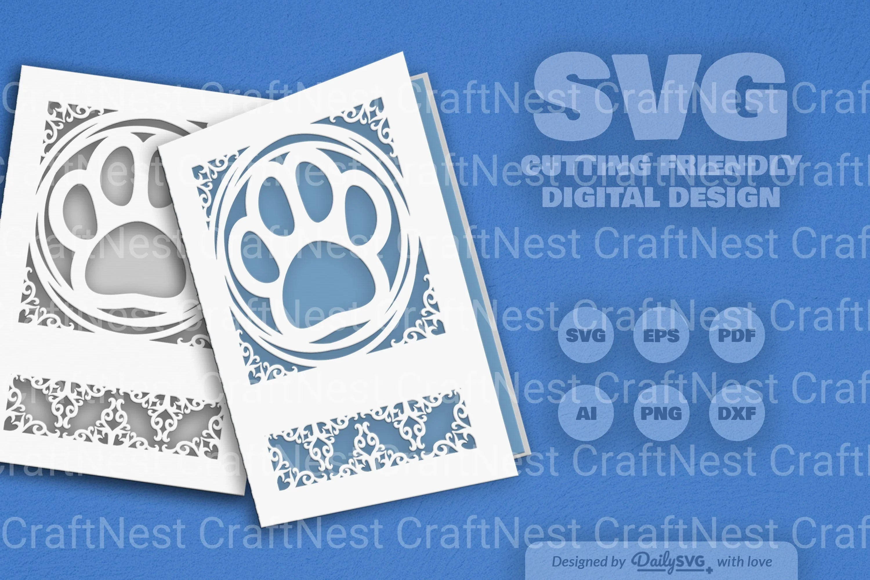 Paw SVG Bundle: Ultimate Pet Care Collection