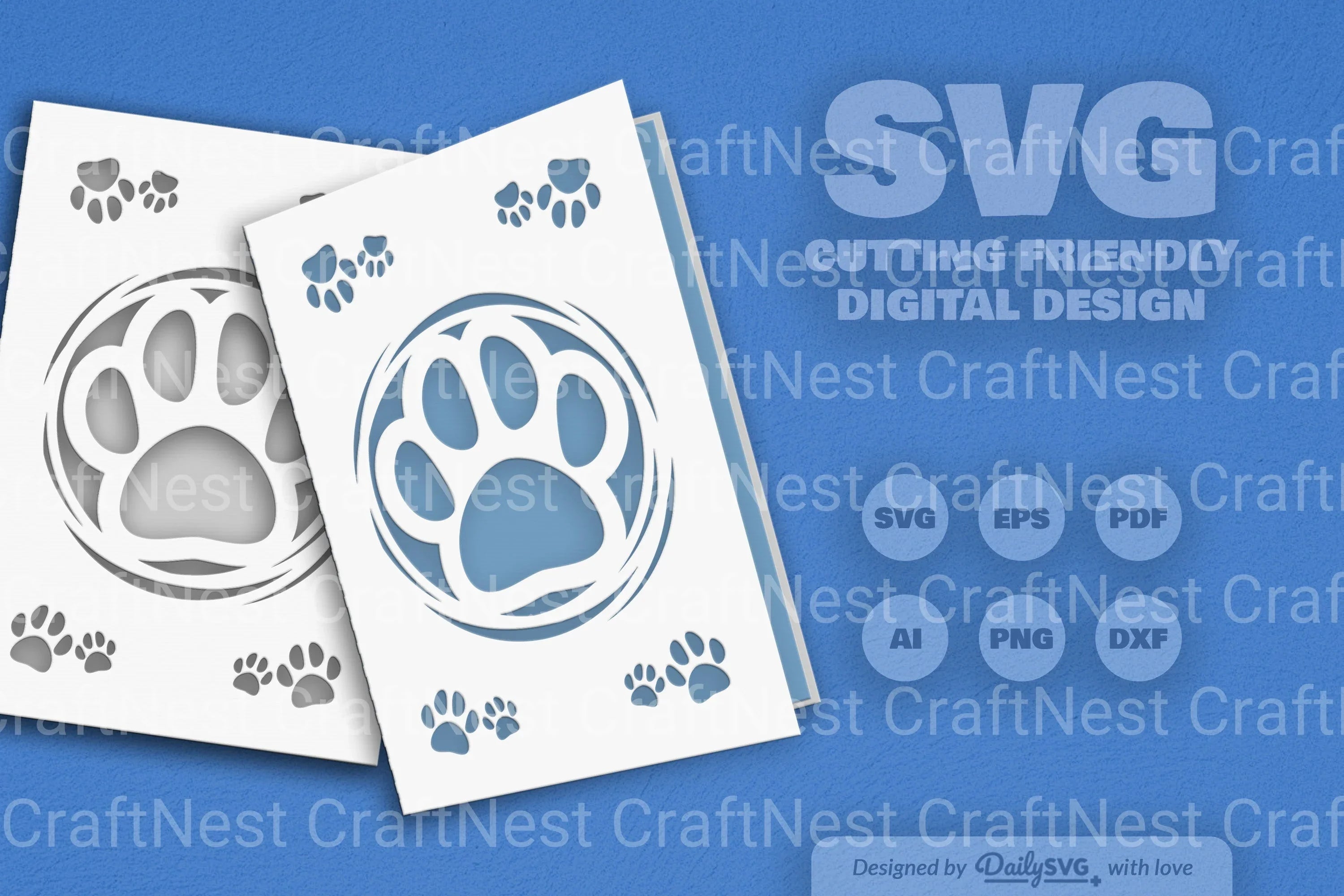 Paw SVG Bundle: Ultimate Pet Care Collection