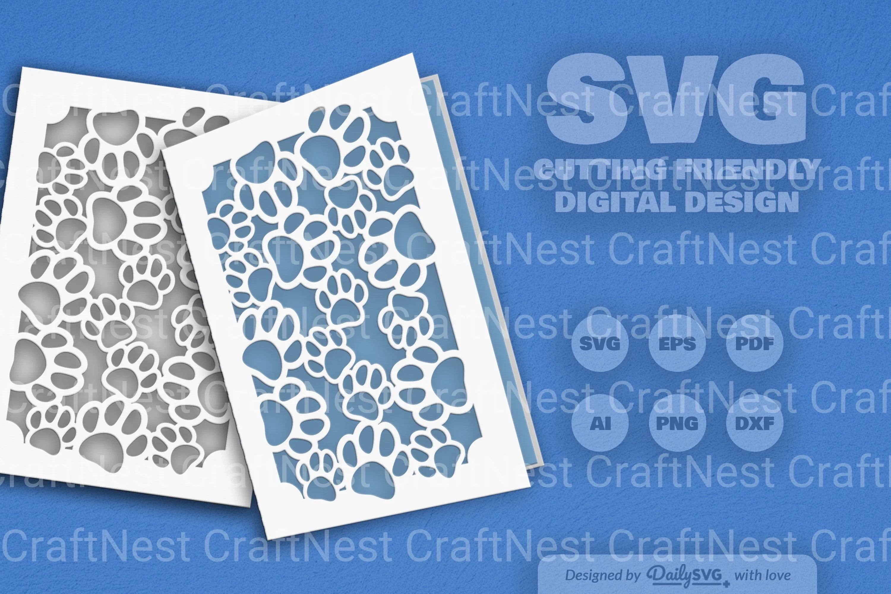 Paw SVG Bundle: Ultimate Pet Care Collection