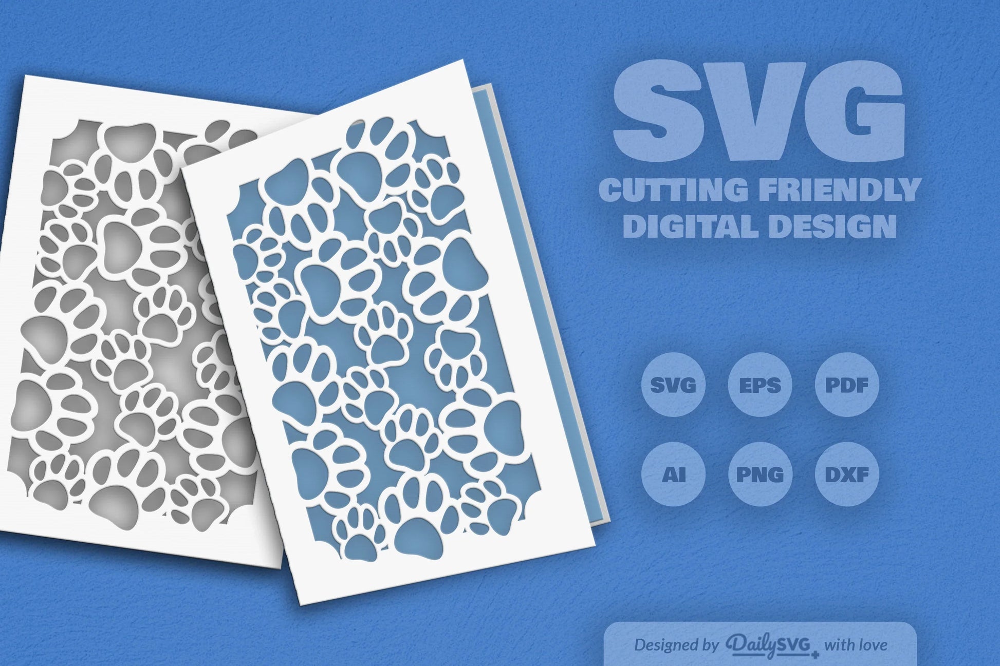 Paw SVG Bundle: Ultimate Pet Care Collection 4 - CraftNest - Digital Crafting and Art