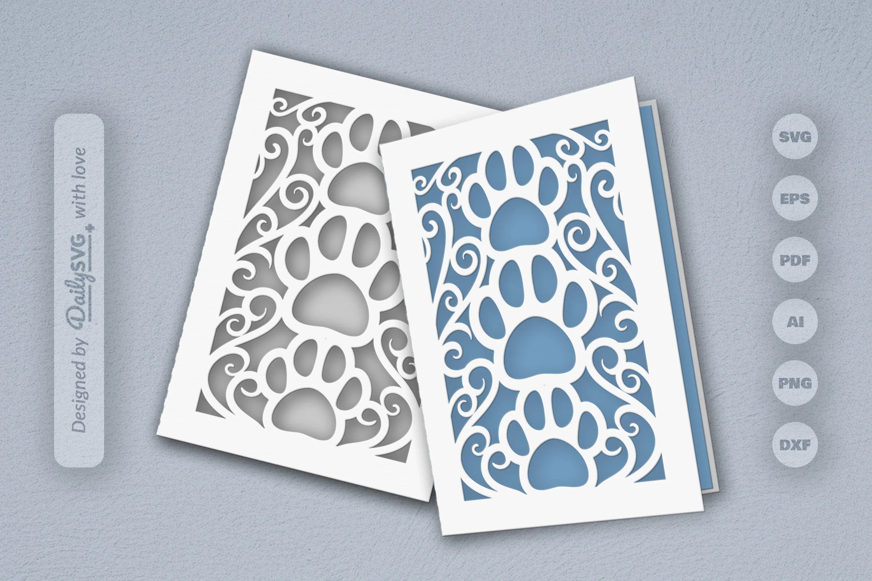 Paw SVG Bundle: Ultimate Pet Care Essentials - CraftNest - Digital Crafting and Art