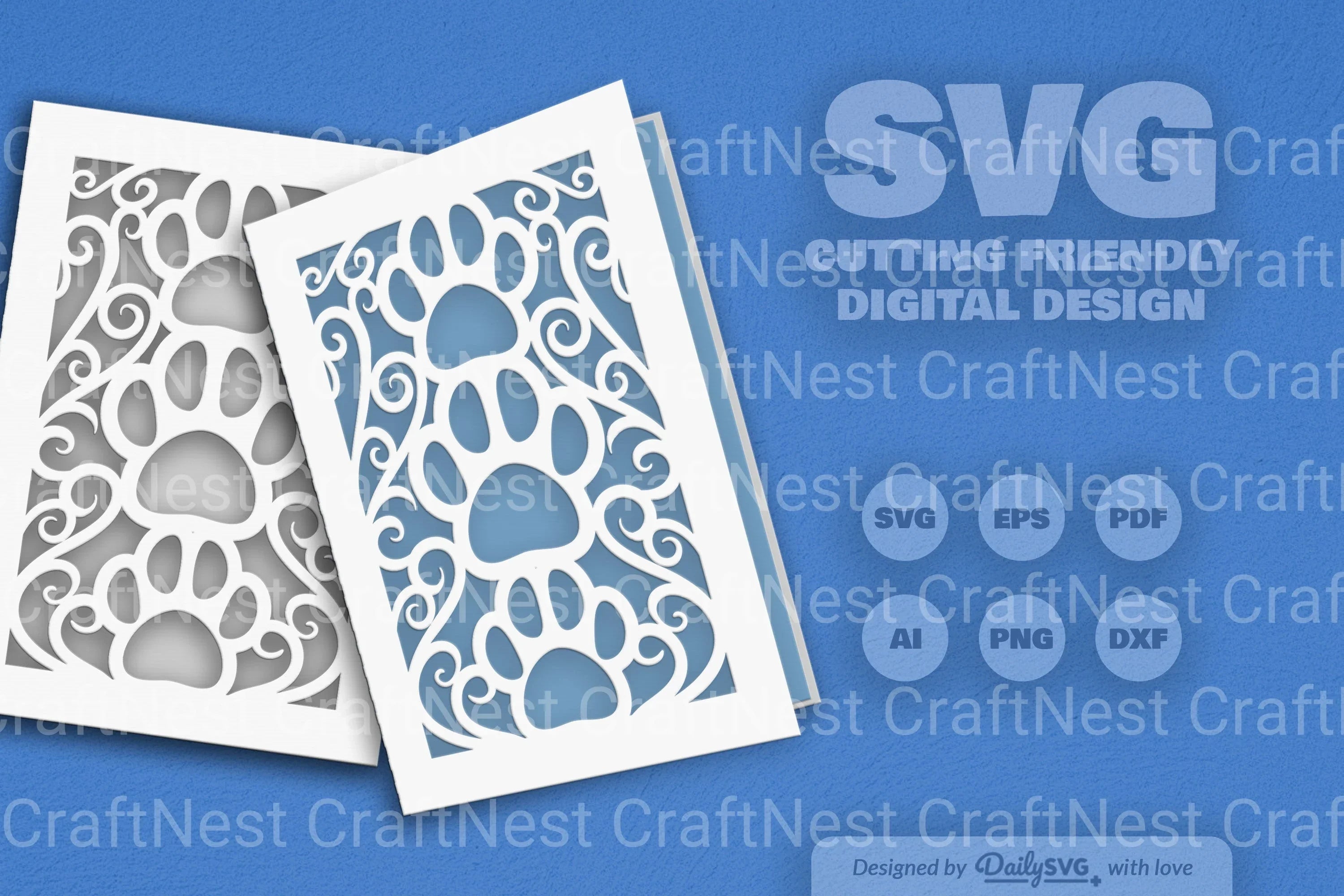 Paw SVG Bundle: Ultimate Pet Care Essentials