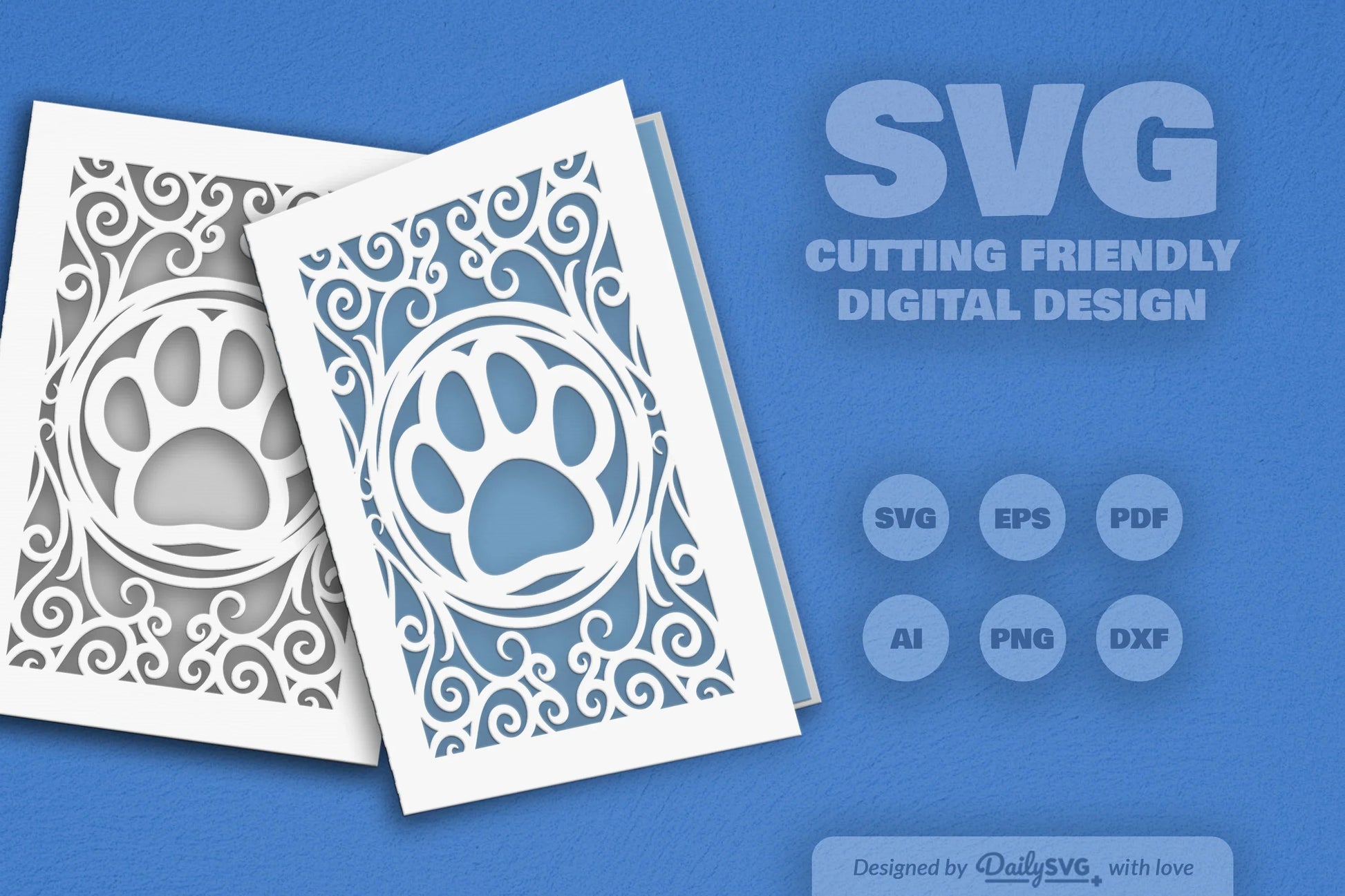 Paw SVG Bundle: Ultimate Pet Care Collection - CraftNest - Digital Crafting and Art