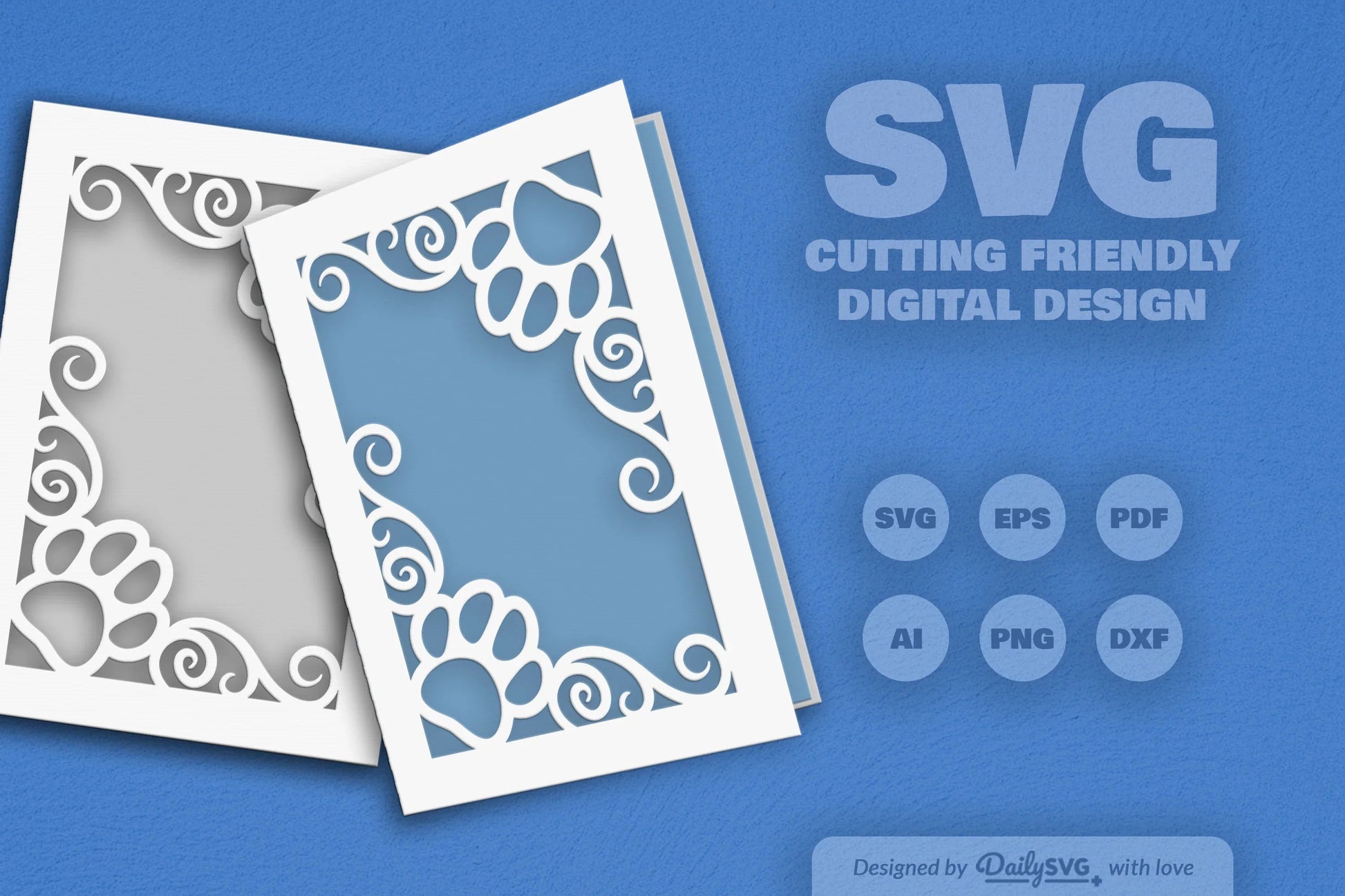 Paw SVG Bundle: Essential Pet Care Collection - CraftNest - Digital Crafting and Art