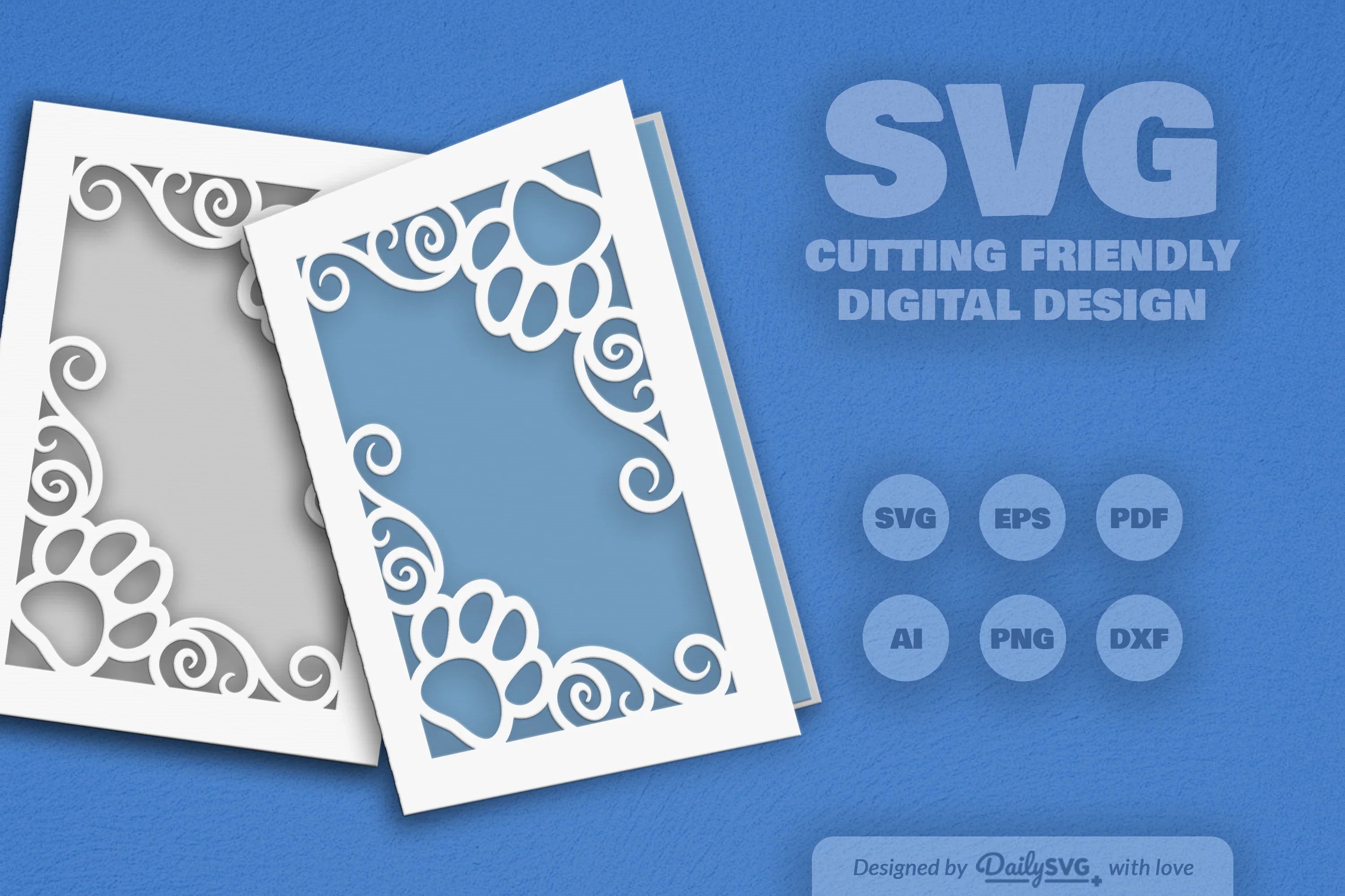 Paw SVG Bundle: Essential Pet Care Collection - CraftNest - Digital Crafting and Art