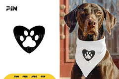 Paw Heart SVG Bundle - CraftNest - Digital Crafting and Art