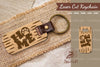 Paw Home Laser Cut Keychain SVG Bundle