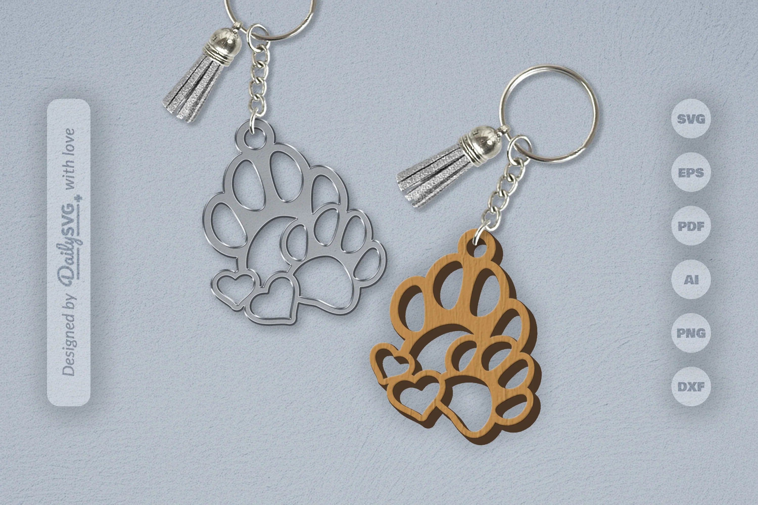 Paw SVG Bundle - CraftNest - Digital Crafting and Art