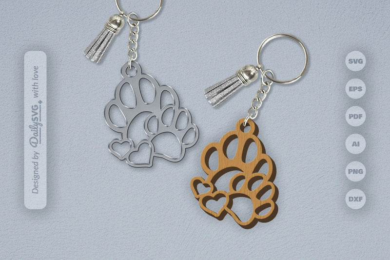 Paw SVG Bundle - CraftNest - Digital Crafting and Art