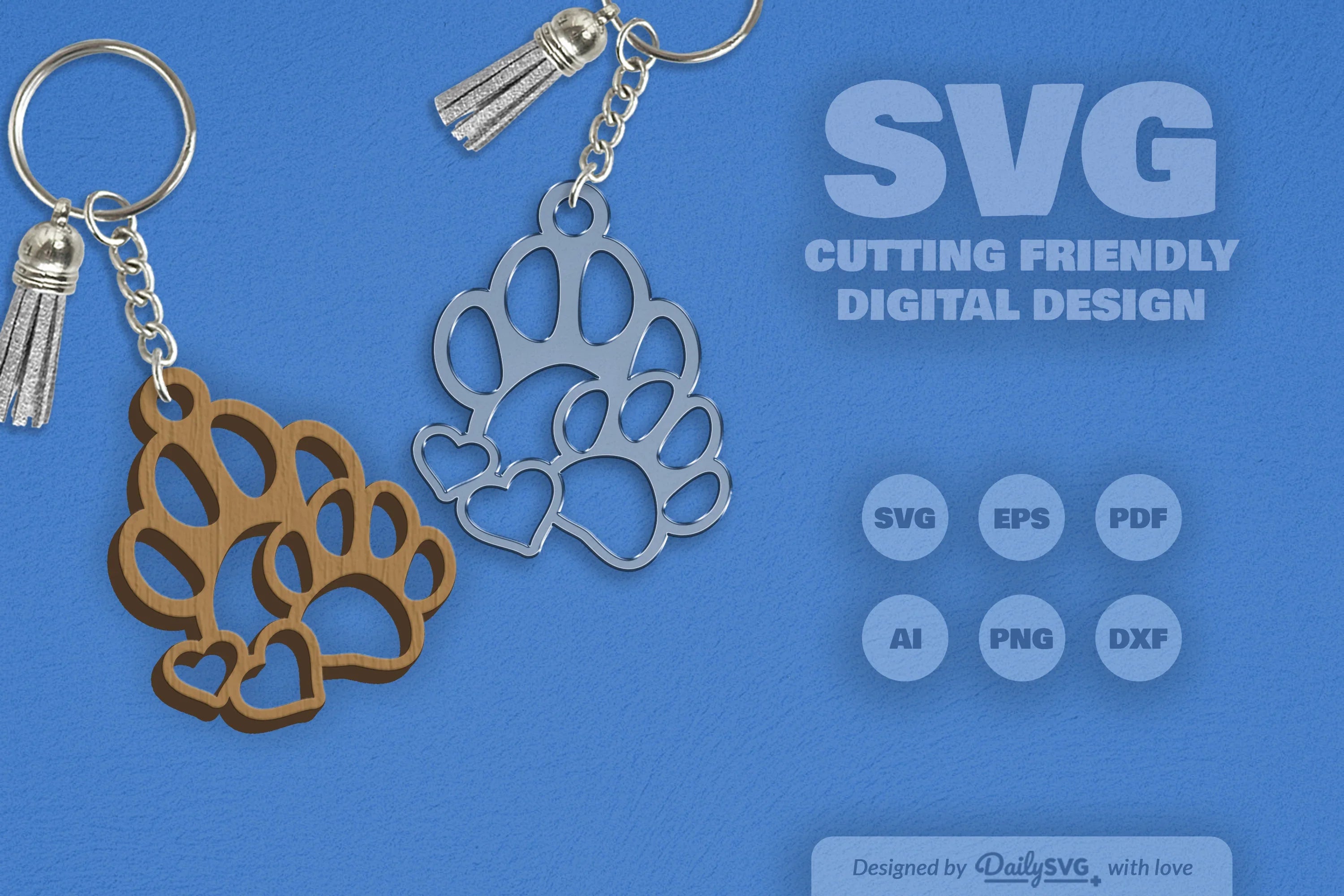 Paw SVG Bundle - CraftNest - Digital Crafting and Art