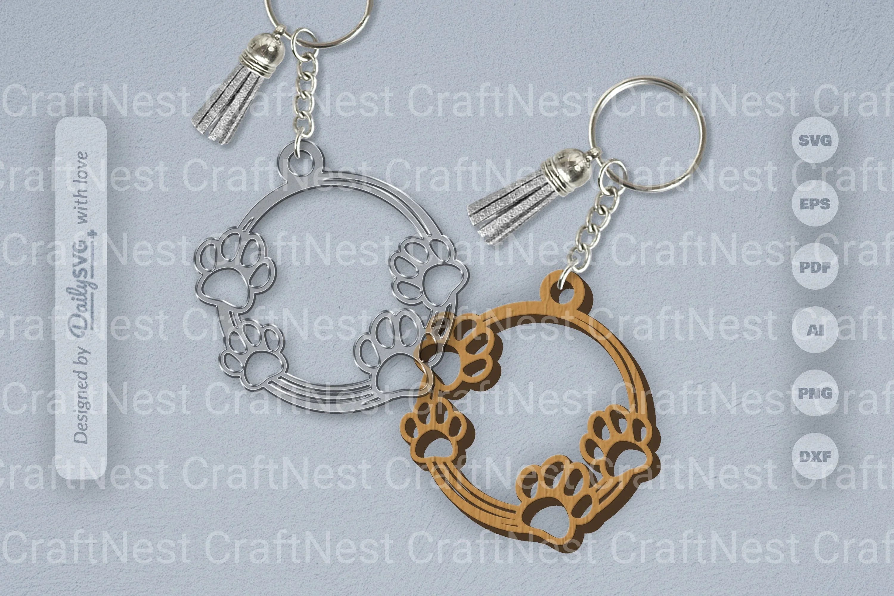 SVG Paw Print SVG Bundle