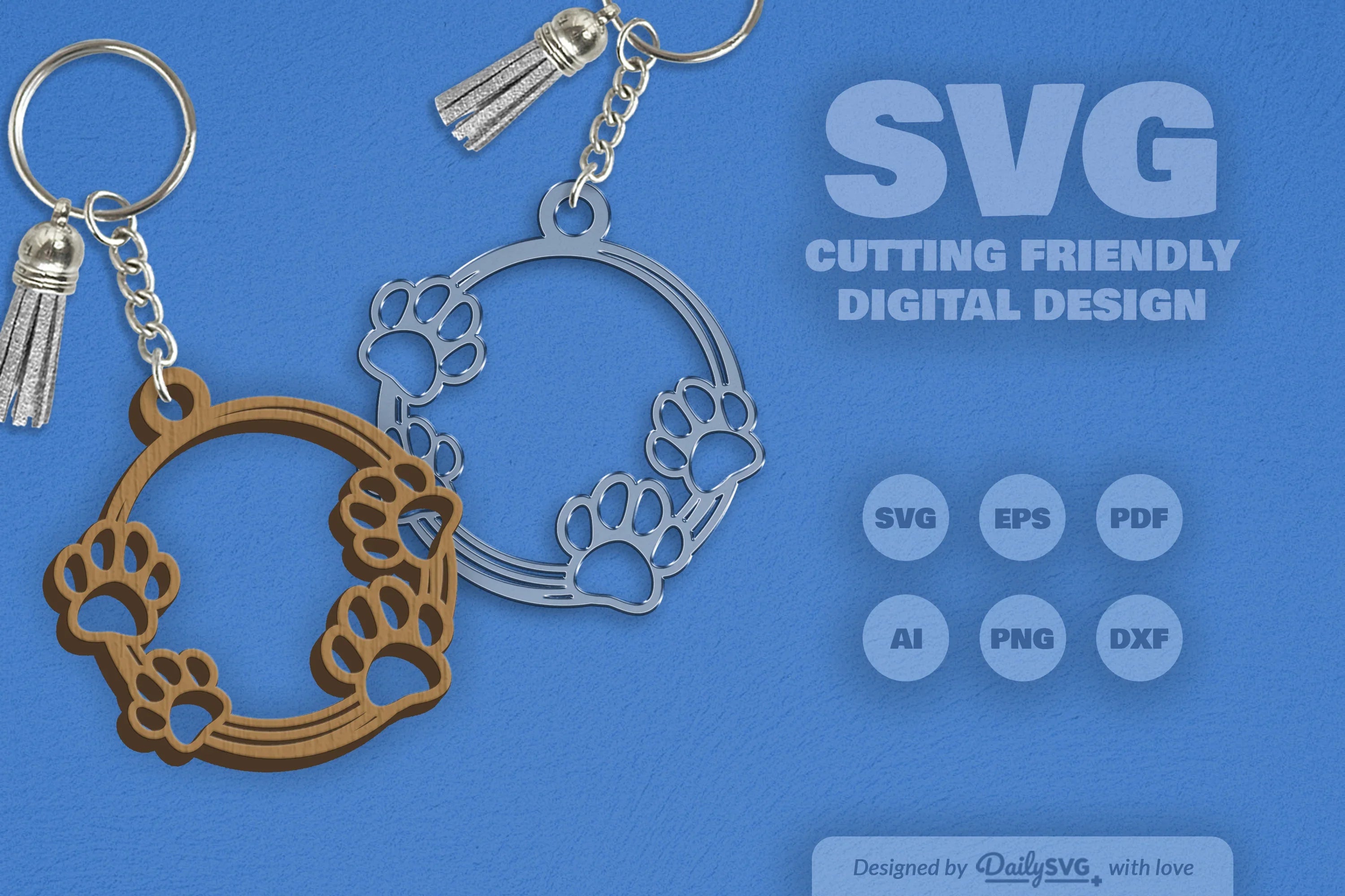SVG Paw Print SVG Bundle 2 - CraftNest - Digital Crafting and Art