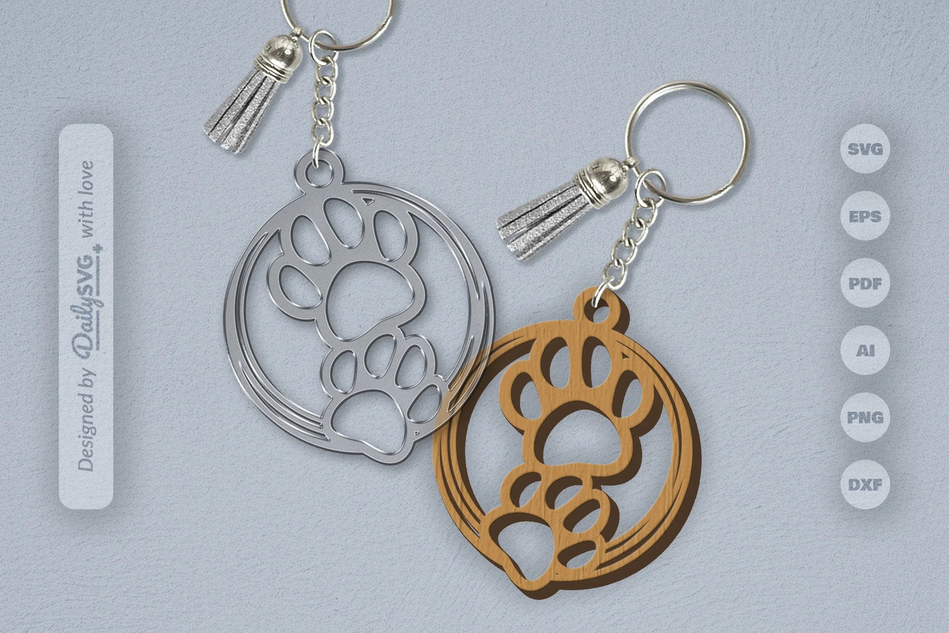 Paw SVG Bundle 1 - CraftNest - Digital Crafting and Art