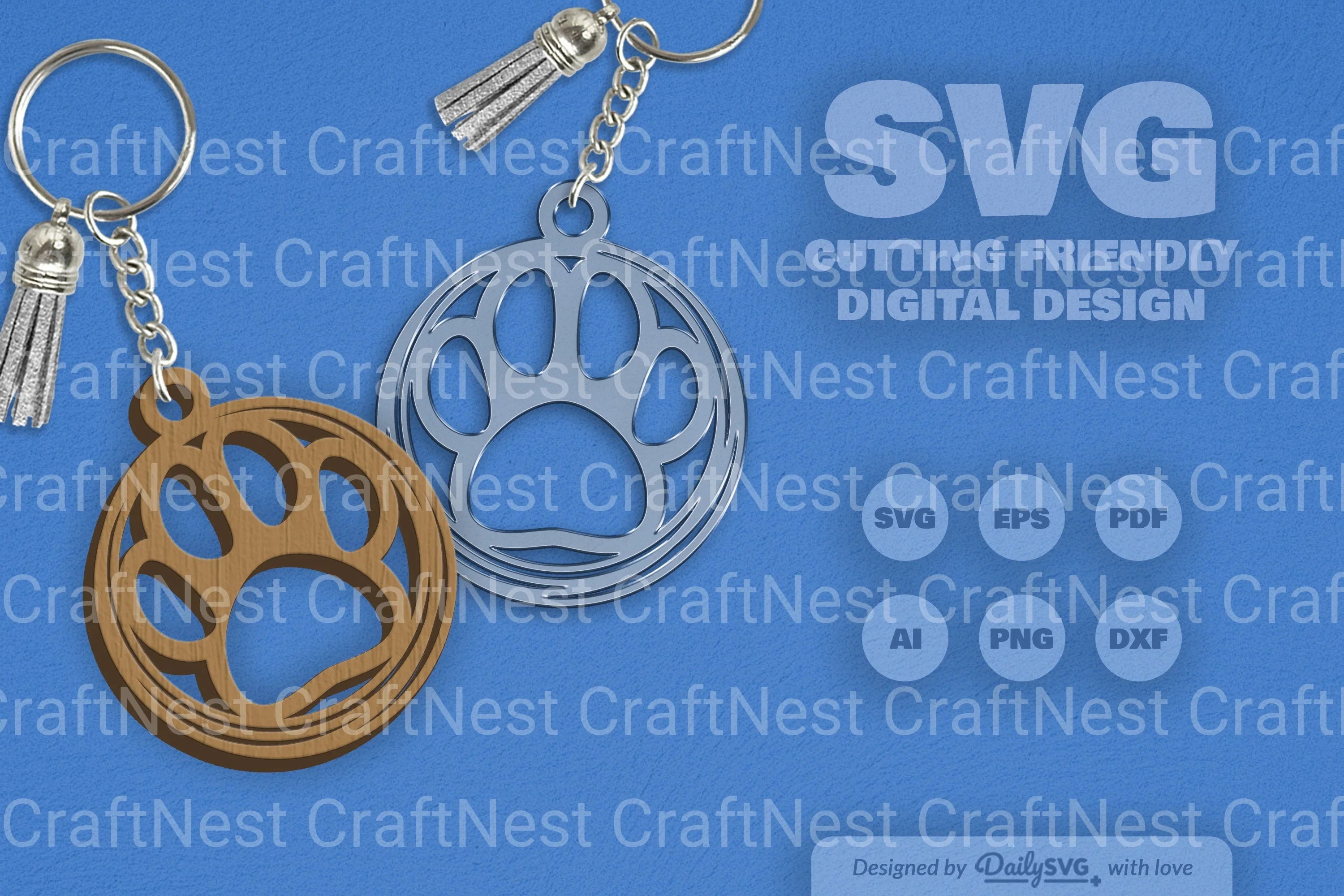 SVG Paw Print SVG Bundle