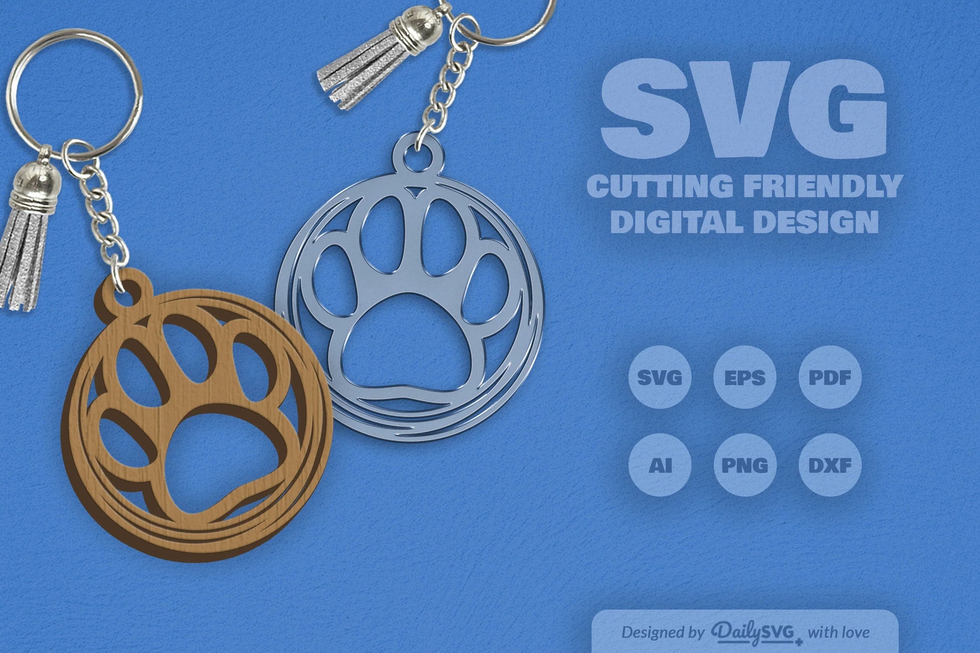 SVG Paw Print SVG Bundle - CraftNest - Digital Crafting and Art