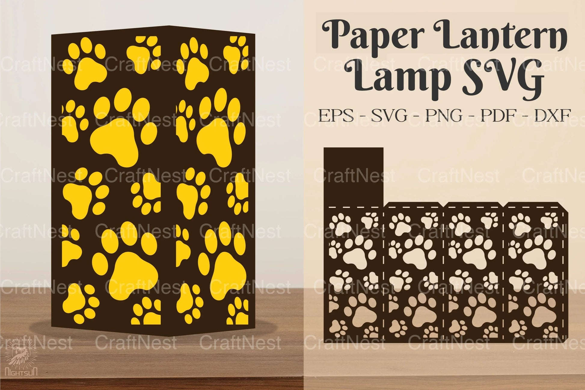 Paw Lamp Clipart Bundle - CraftNest - Digital Crafting and Art