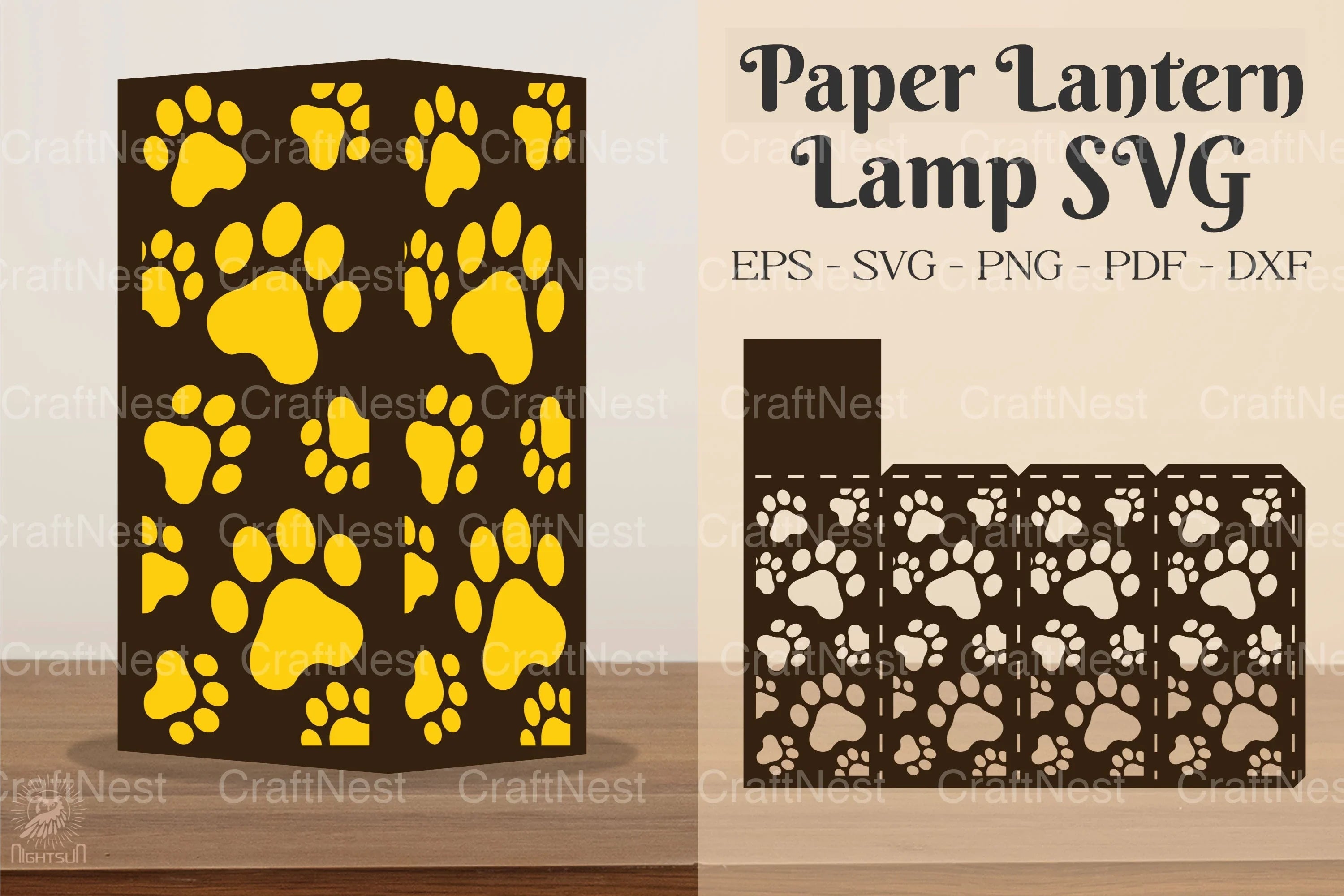 Paw Lamp Clipart Bundle - CraftNest - Digital Crafting and Art