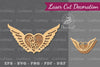 Paw Memorial Laser Cut Decoration Clipart Bundle