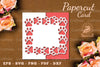 Paw Papercut Card SVG Bundle