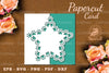 Paw Papercut Card SVG Bundle