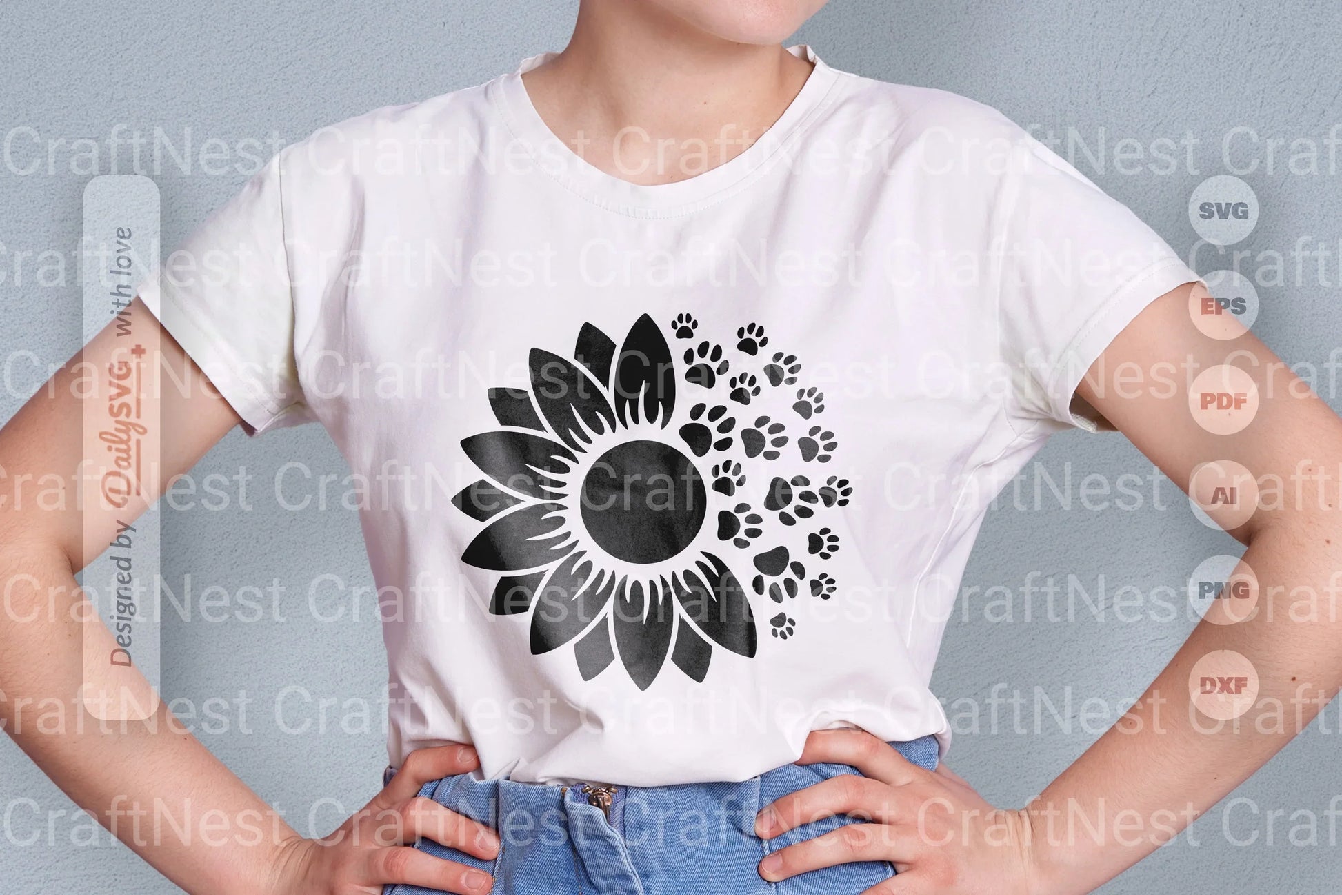 Paws SVG Bundle for Pets - CraftNest - Digital Crafting and Art