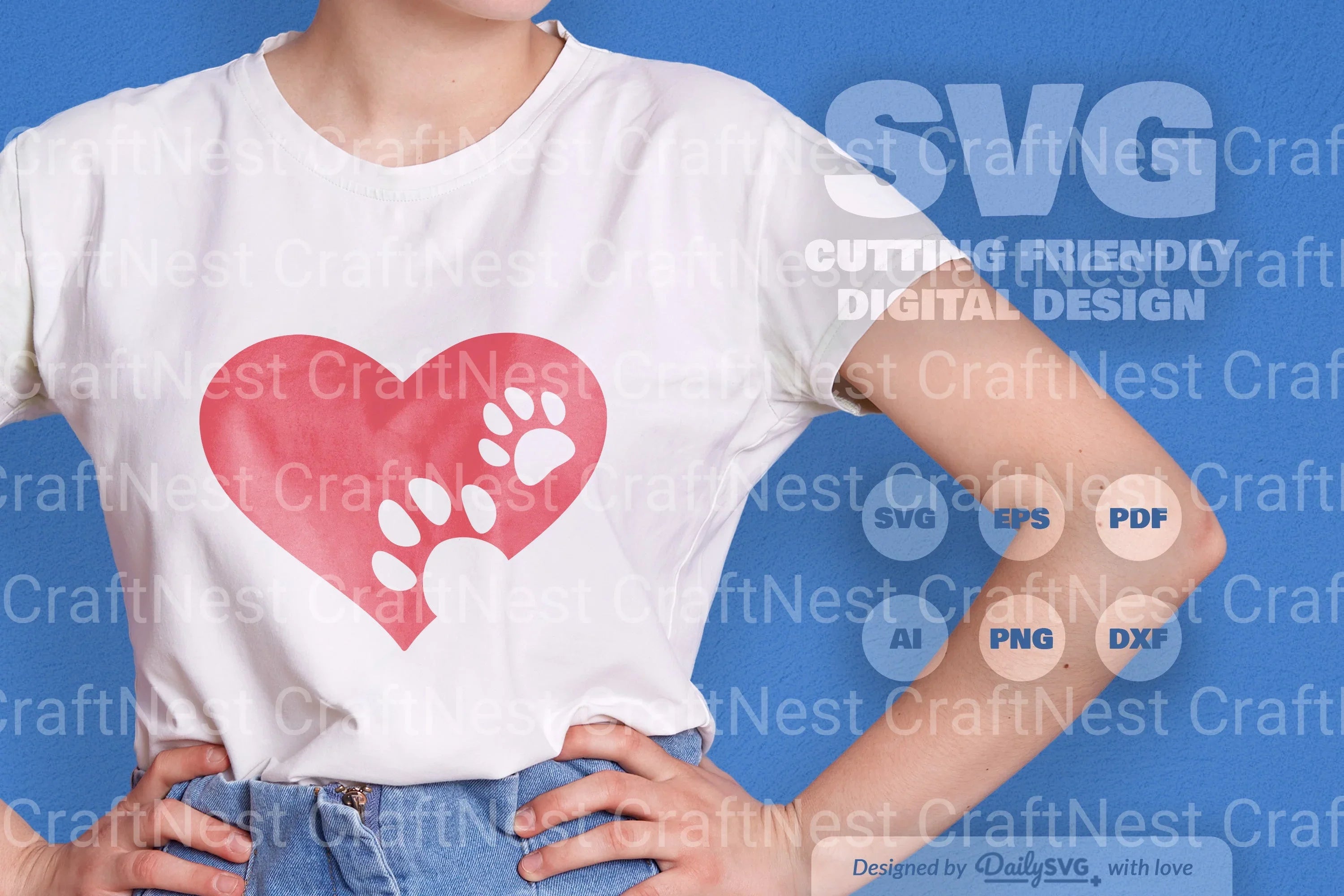 Paws SVG Bundle: Ultimate Pet Care Collection 3 - CraftNest - Digital Crafting and Art