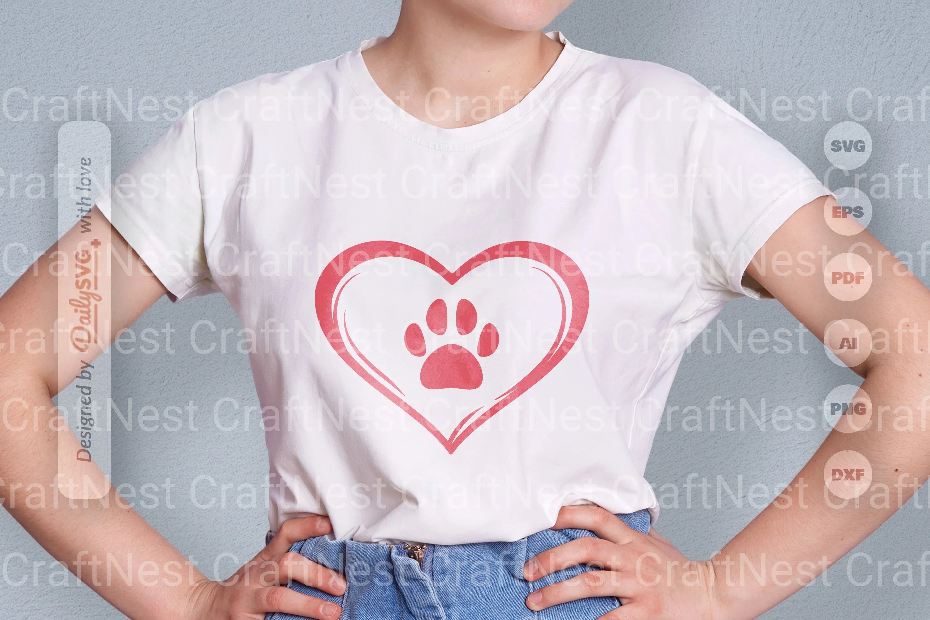 Paws SVG Bundle: Ultimate Pet Care Collection 6 - CraftNest - Digital Crafting and Art