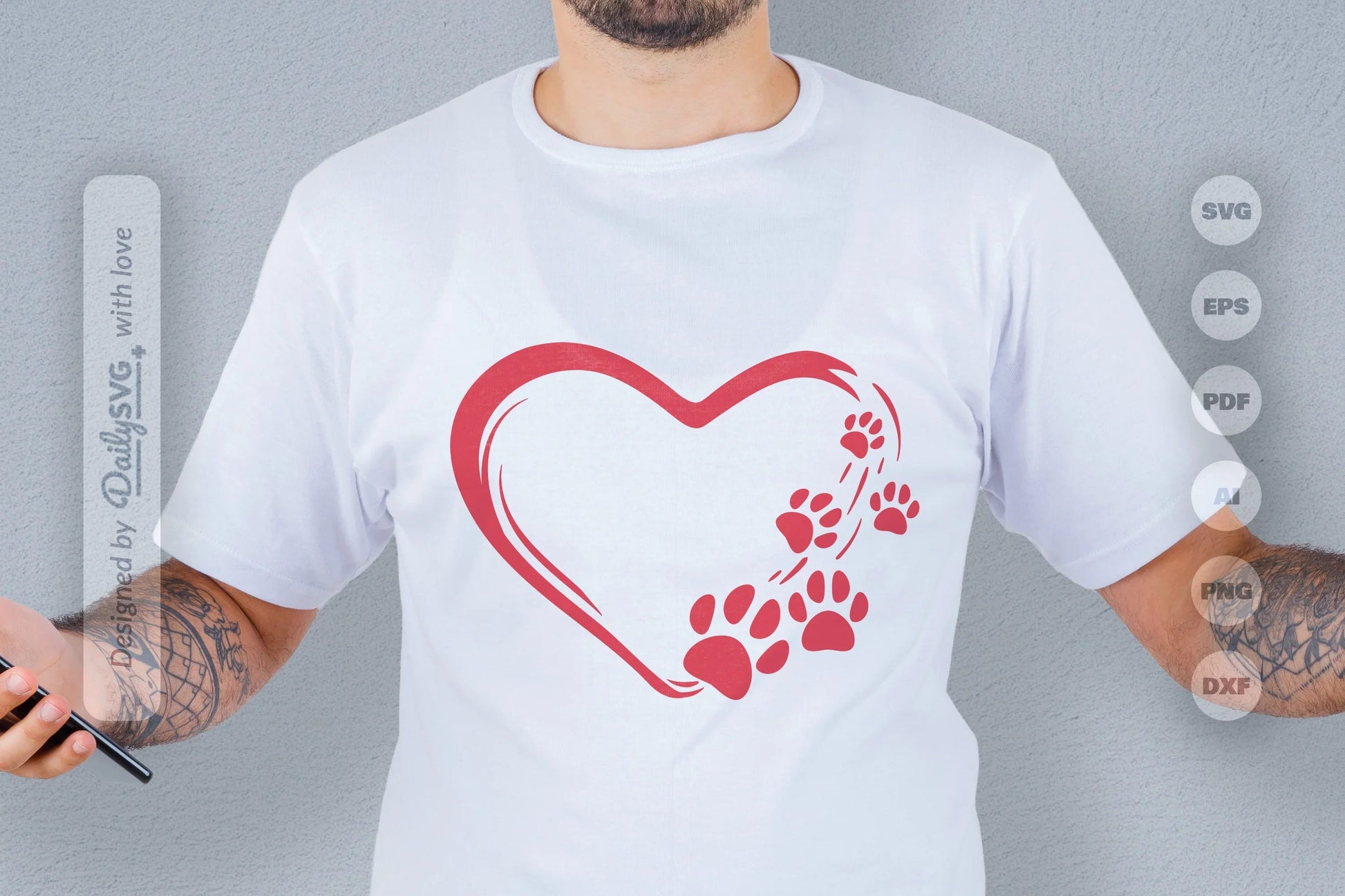 Paws SVG Bundle: Ultimate Pet Care Collection 5 - CraftNest - Digital Crafting and Art