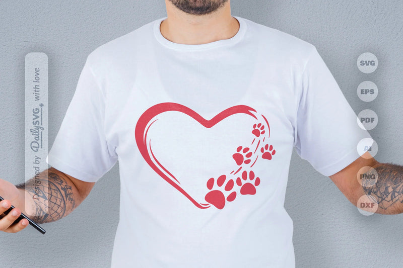Paws SVG Bundle: Ultimate Pet Care Collection 5 - CraftNest - Digital Crafting and Art