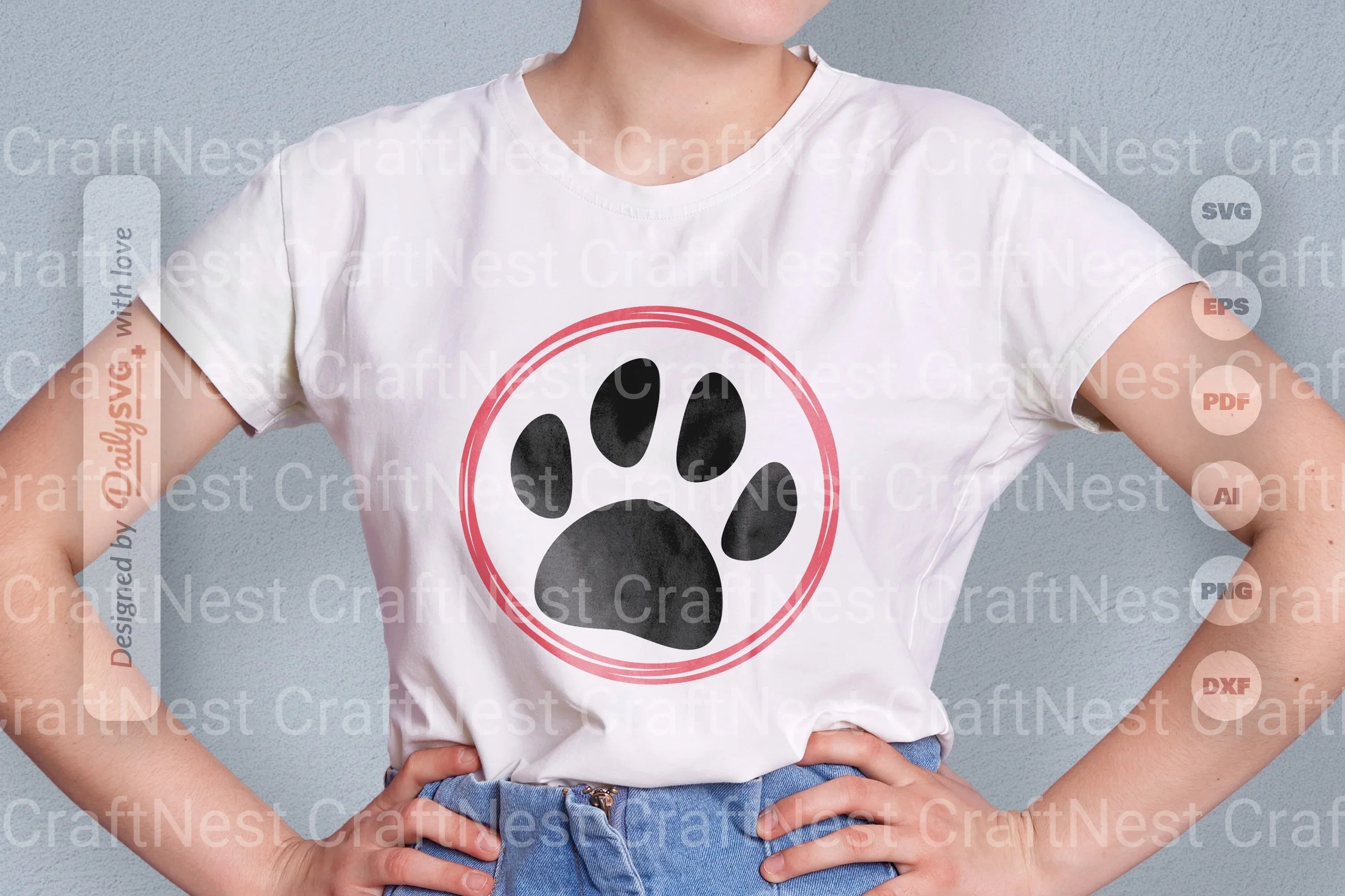 Paws SVG Bundle for Pets 1 - CraftNest - Digital Crafting and Art