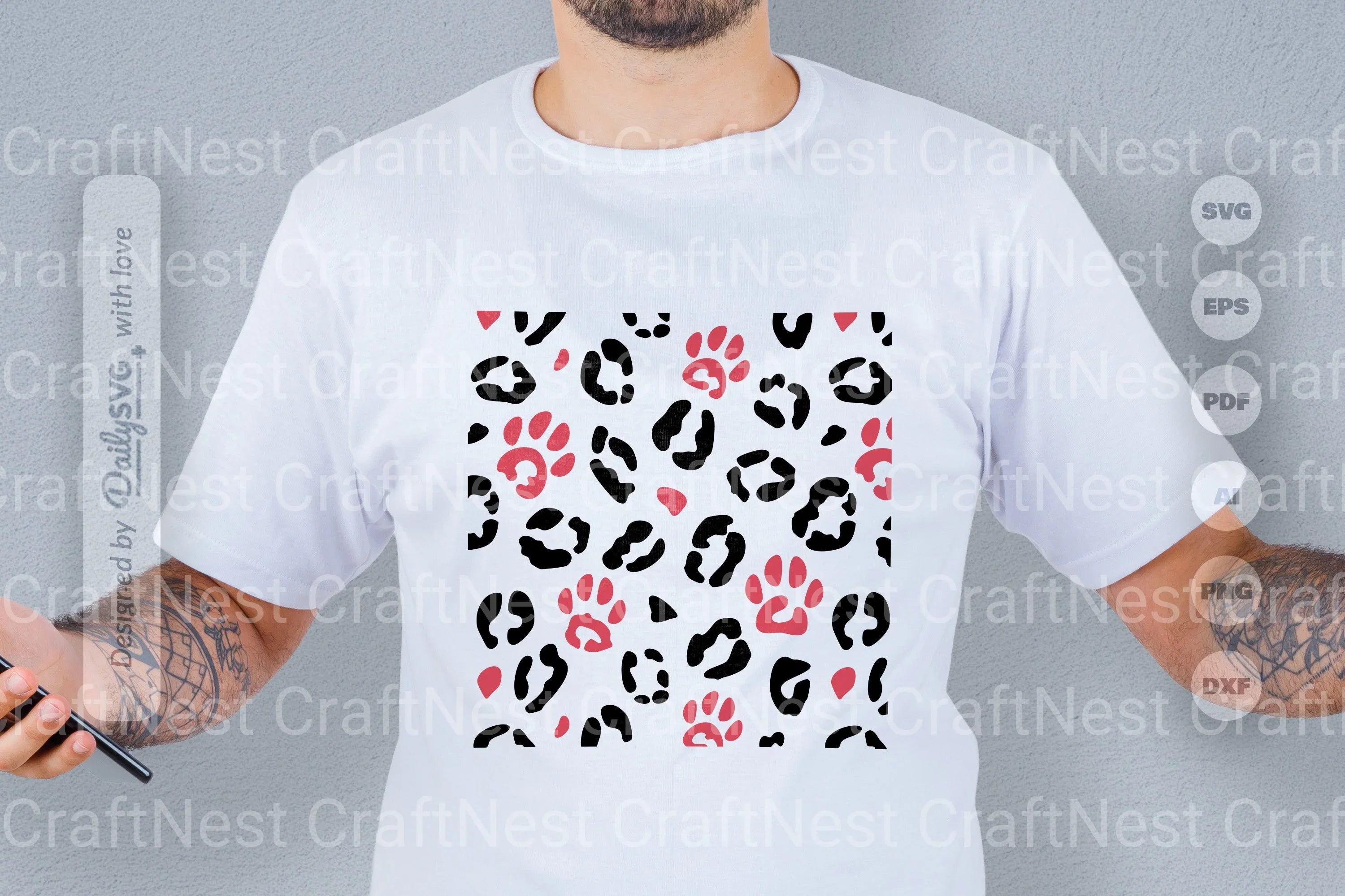 Paws SVG Bundle: Ultimate Pet Care Collection 7 - CraftNest - Digital Crafting and Art