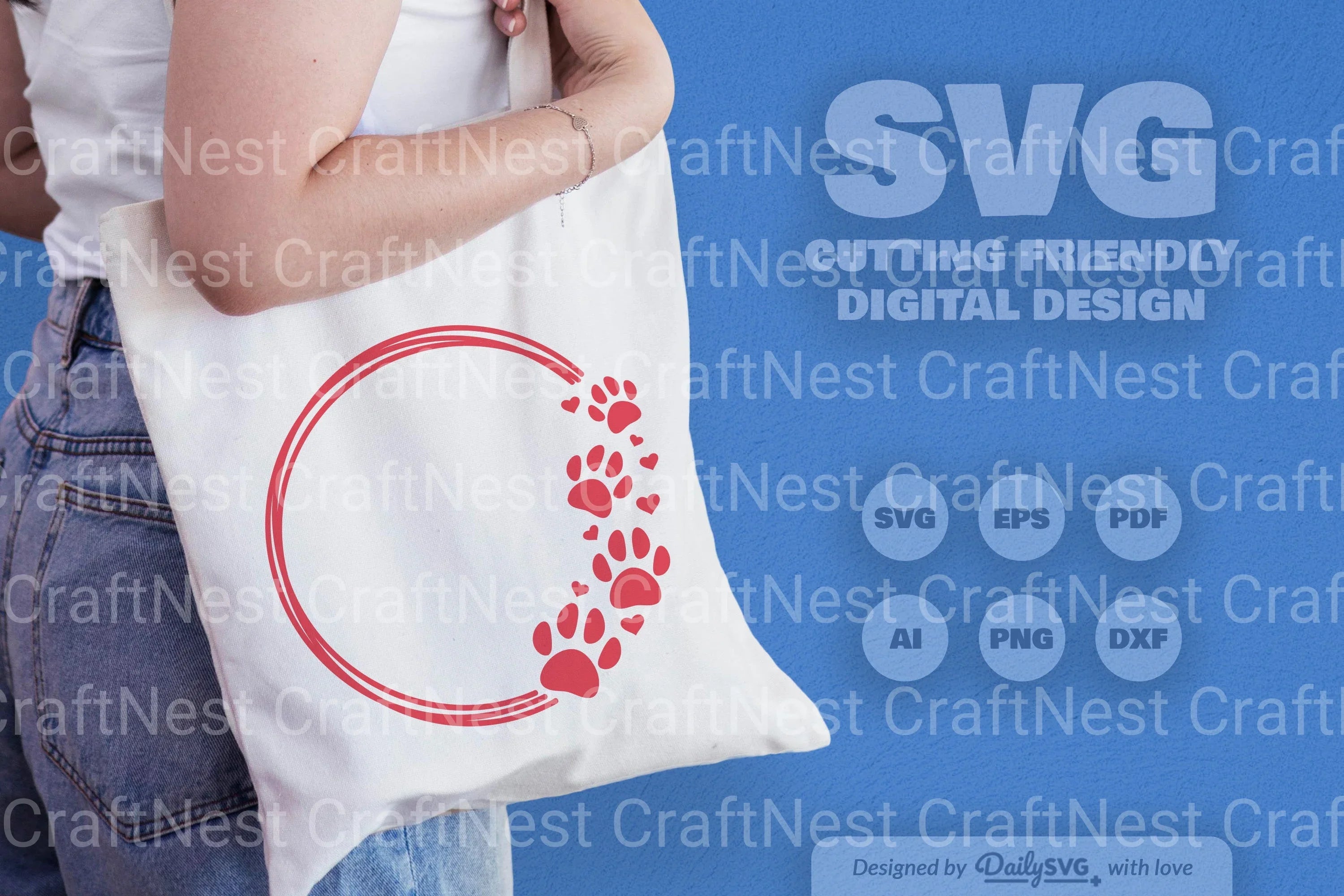 Paws SVG Bundle: Ultimate Pet Care Collection 2 - CraftNest - Digital Crafting and Art