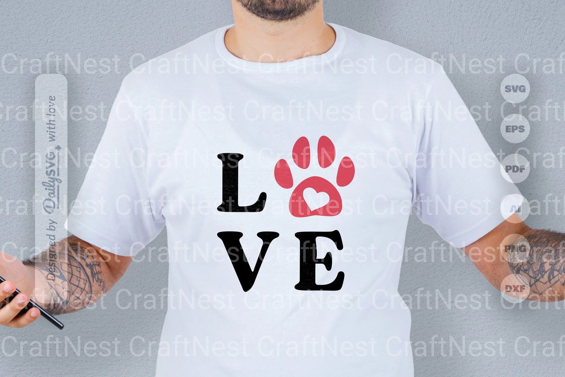 Paws SVG Bundle: Ultimate Pet Care Collection 1 - CraftNest - Digital Crafting and Art