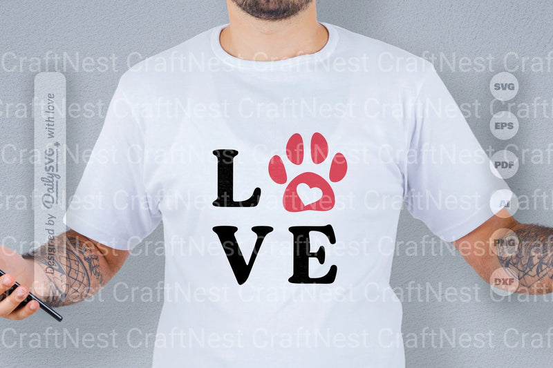 Paws SVG Bundle: Ultimate Pet Care Collection 1 - CraftNest - Digital Crafting and Art